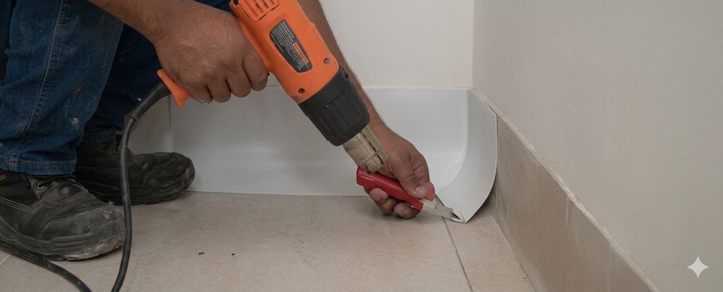 Flash coving